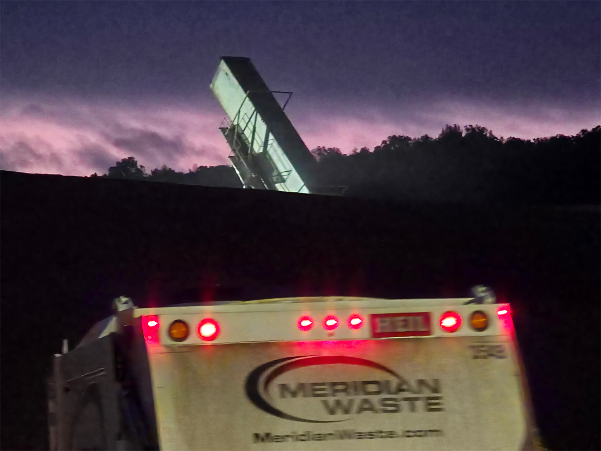 Daybreak at Noble Hill Landfill